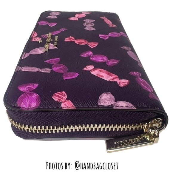 Kate Spade Candy Wrapper Wrappings Wallet Staci Leather Continental NWT - Picture 2 of 7